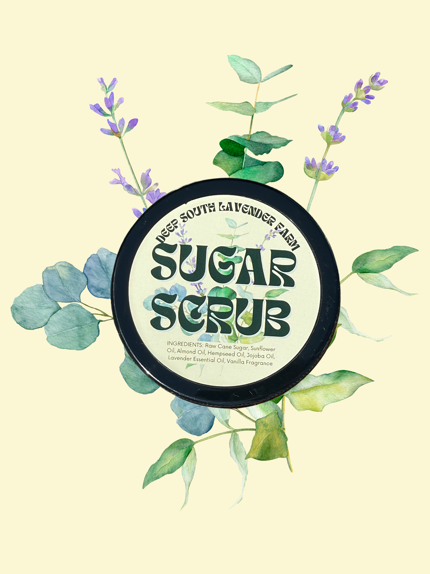 Lavender Vanilla Sugar Scrub