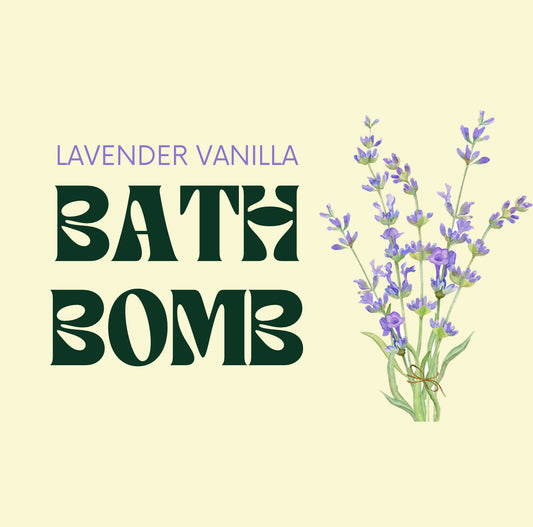 Lavender Vanilla Bath Bombs